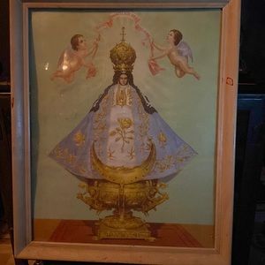 San Juan de los Lagos, vintage frame 18”x22”
